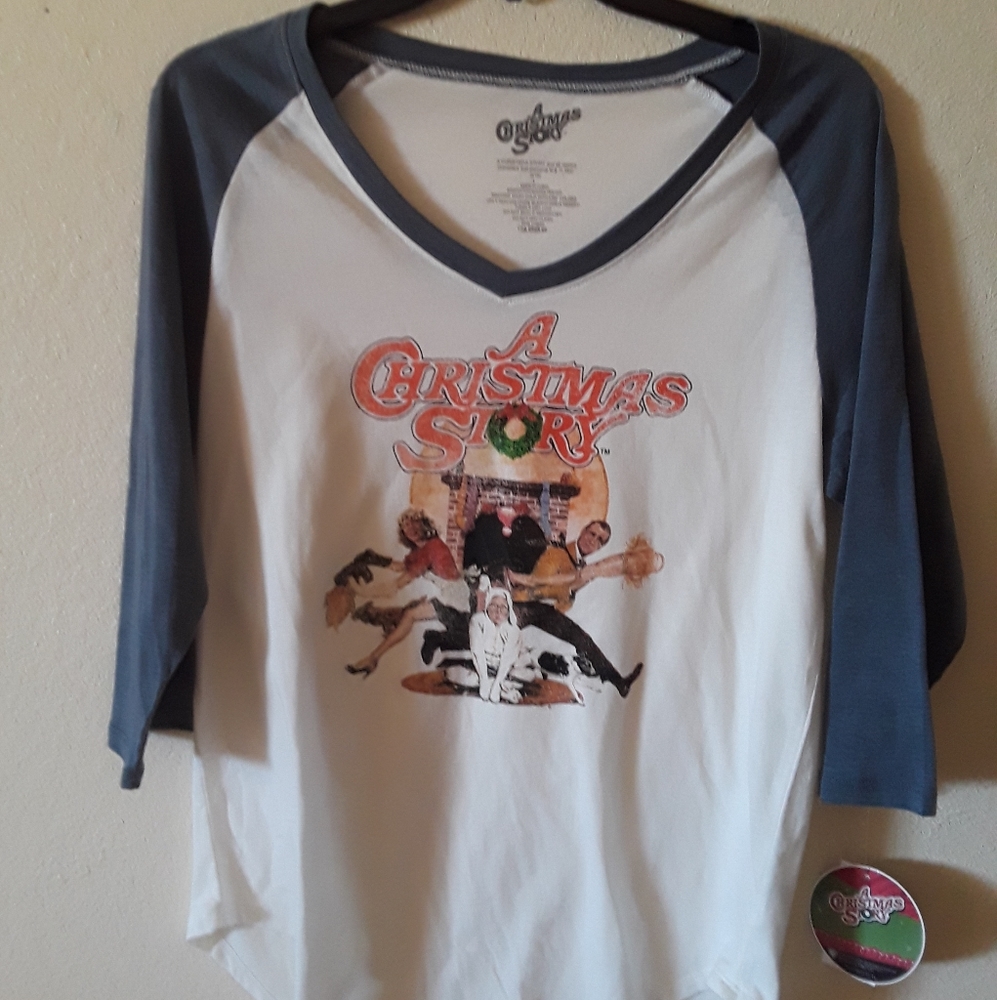 A Christmas Story Baseball Tee